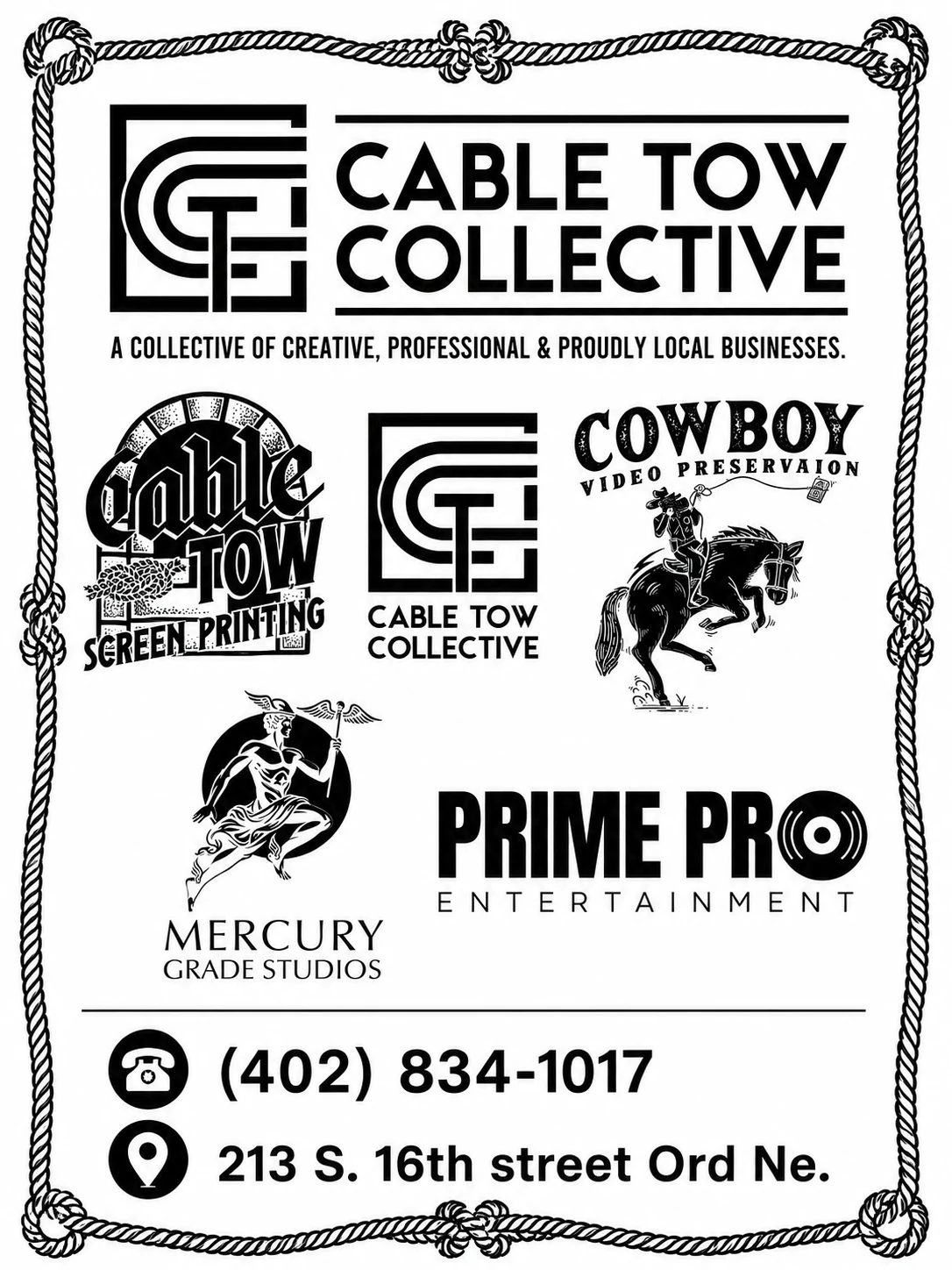 Cable Tow Collective print ad
