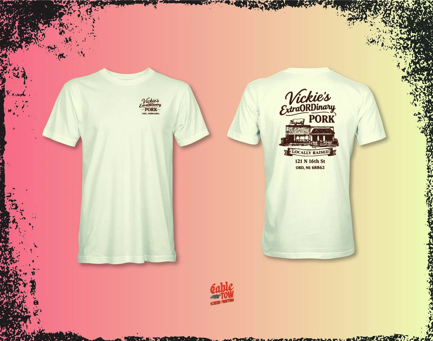 Vickie's ExtraORDinary Pork shirt mockup